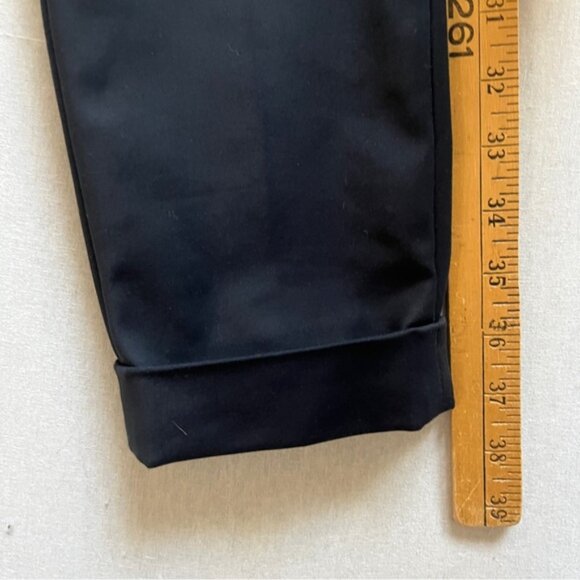 Lorena Antoniazzi Black Slim Fit Cuffed Pants Sz 6 - Picture 14 of 15